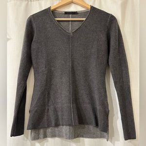 100% Cashmere Women’s Gray Raffi Sweater